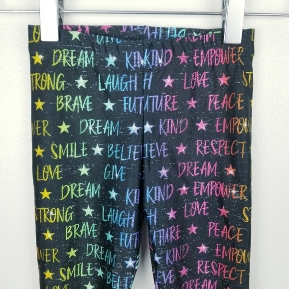 Pixie Lane Empower Positive Vibes Leggings NWT - Picture 6 of 9